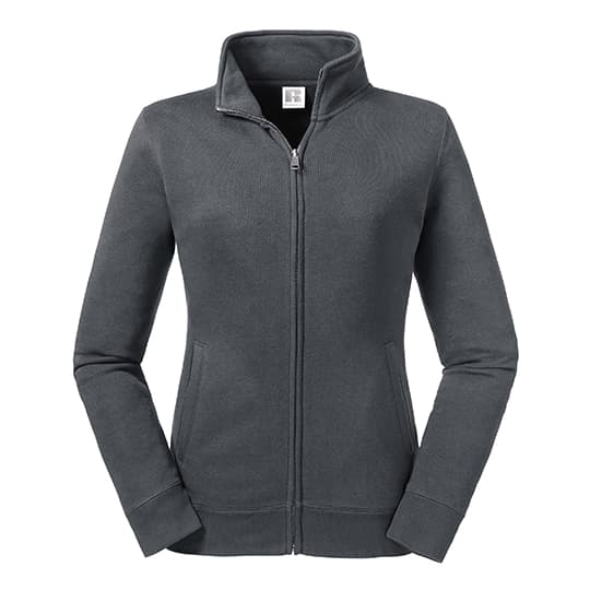 "Zippered sweatshirt