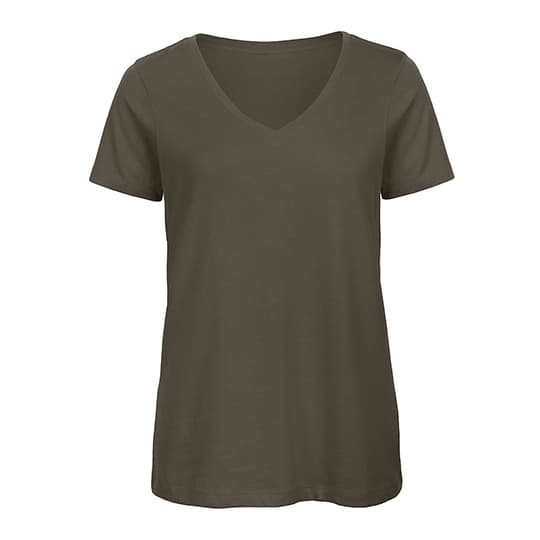 Dam T-shirt v-neck Inspire organic B&C - TW045