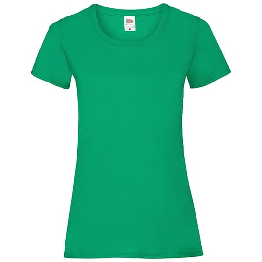 Dam T-shirt Viktvärde T Fruit of the Loom - 61-372-0