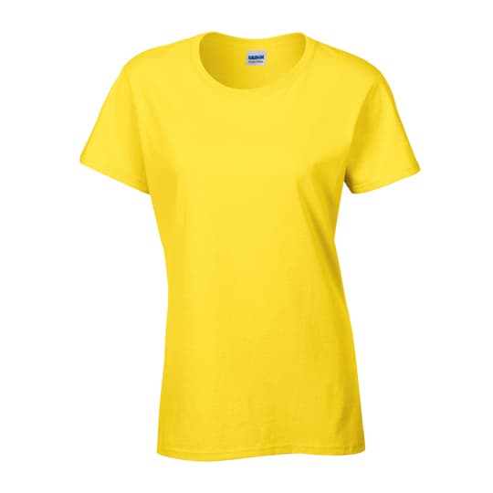 Dam T-shirt Tjock bomull Gildan - 5000L